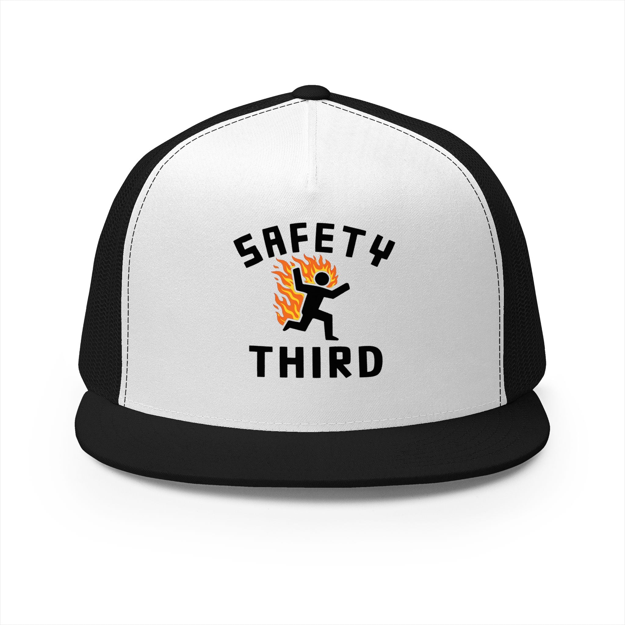 Safety Third 5 Panel Trucker Cap