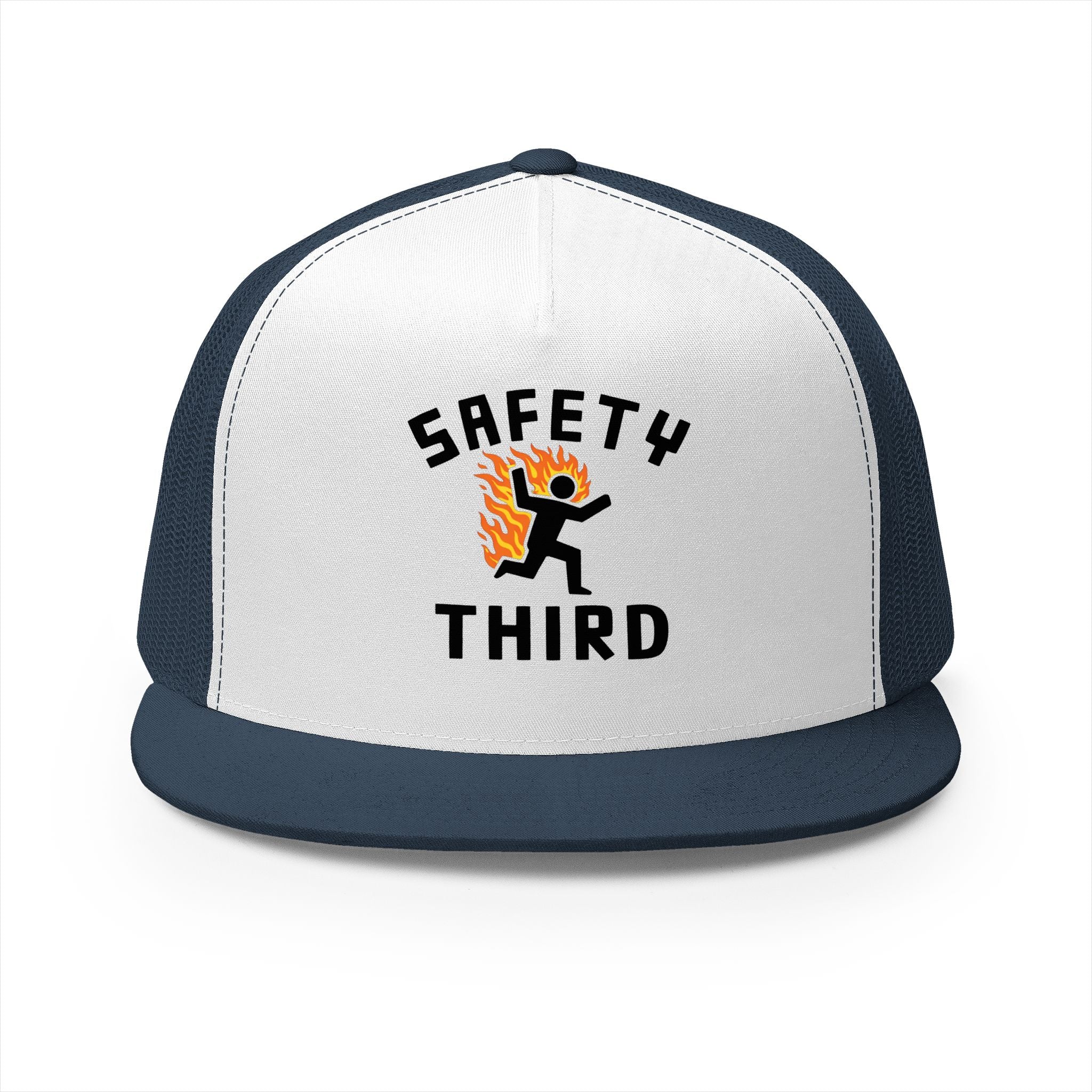 Safety Third 5 Panel Trucker Cap