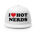 I Love Hot Nerds 5 Panel Trucker Cap