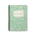 Green Spiral Composition Notebook