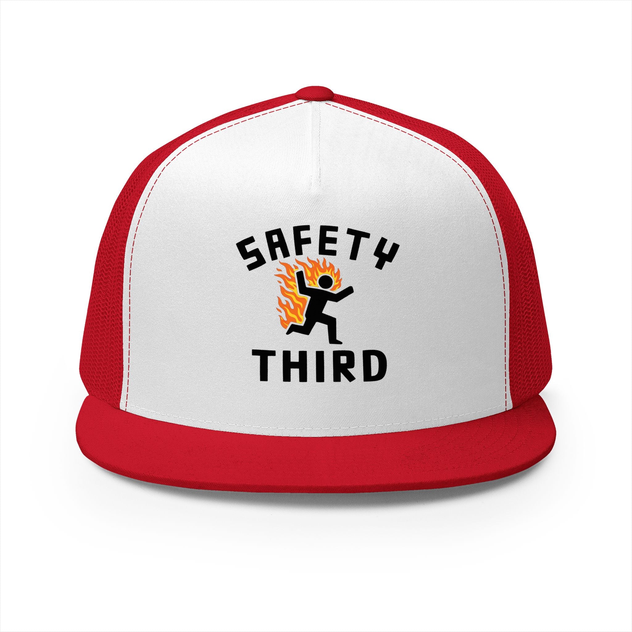 Safety Third 5 Panel Trucker Cap