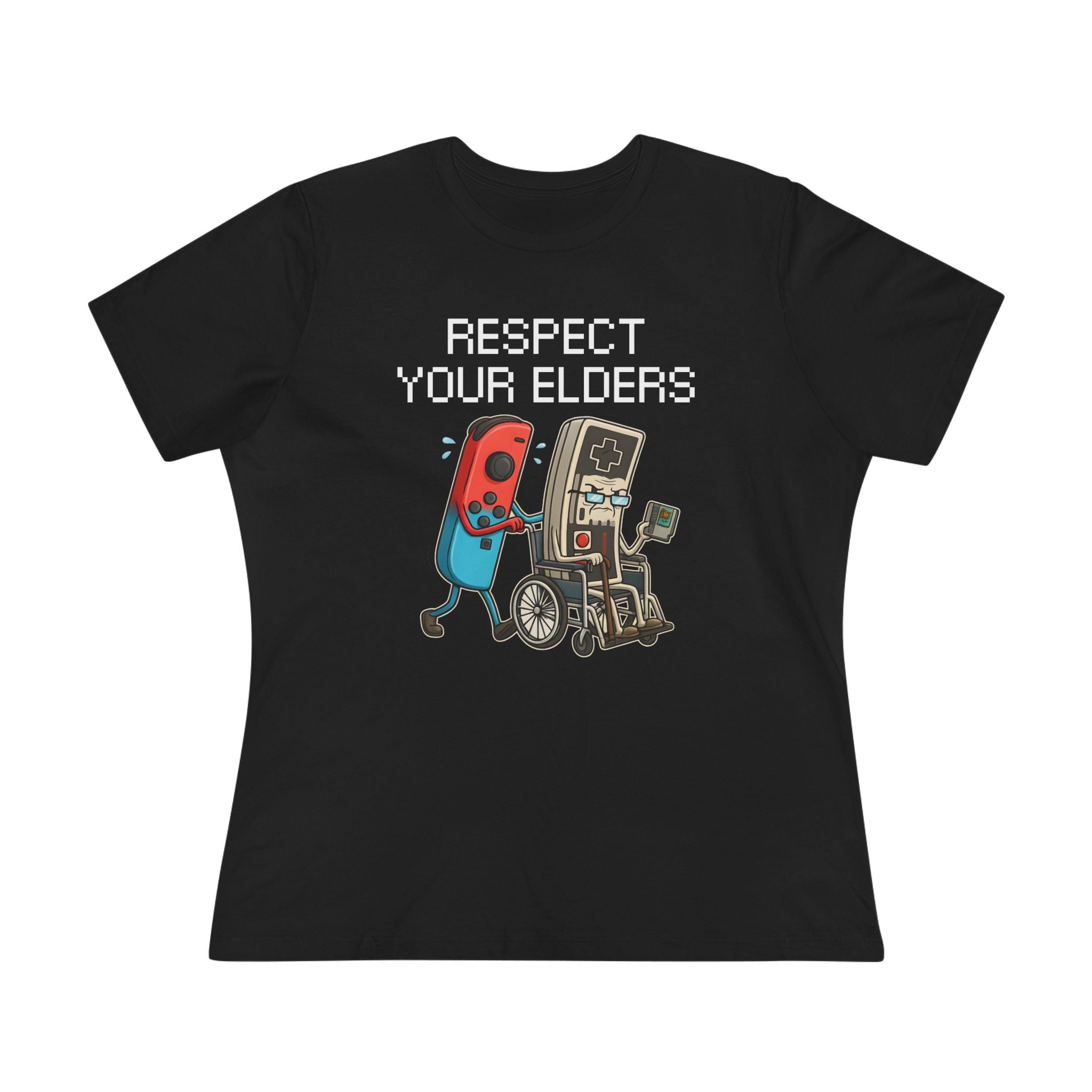 Respect Your Elders Gamer Ladies Tee