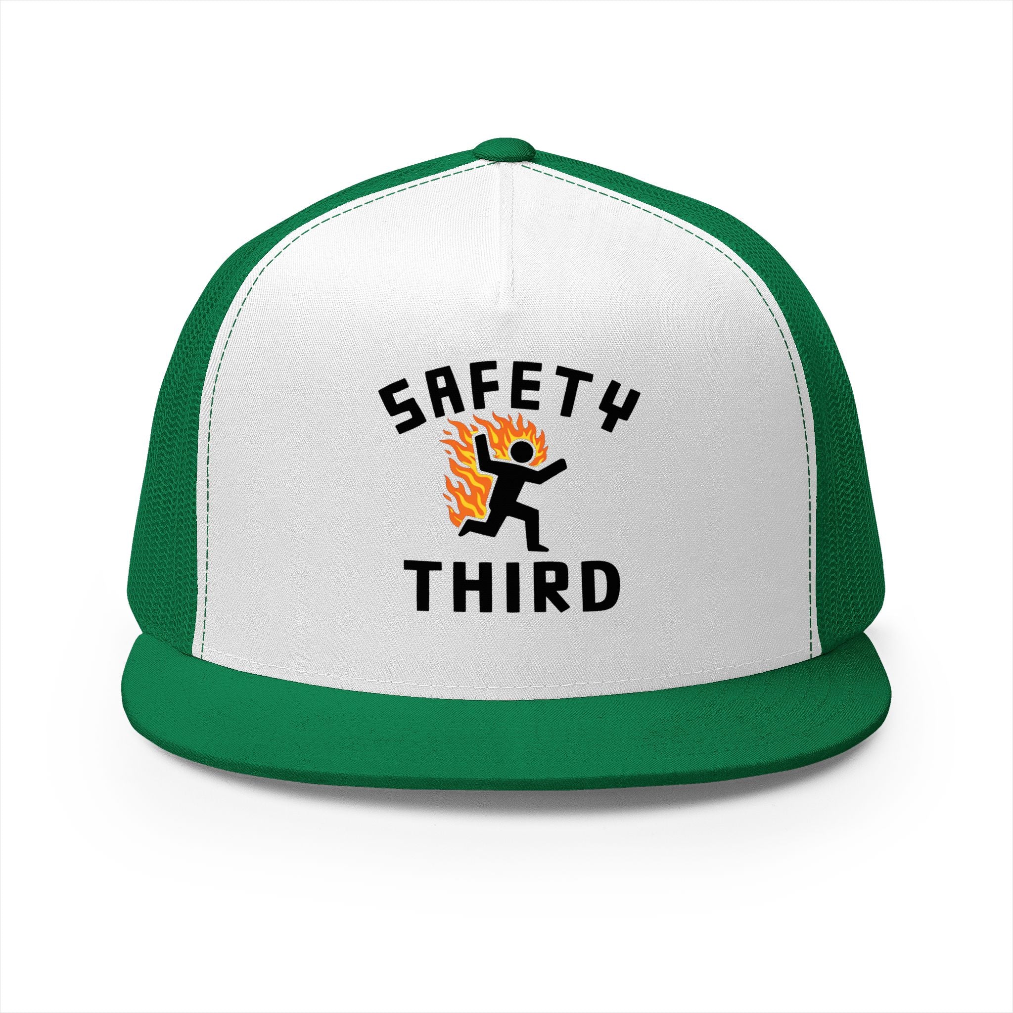 Safety Third 5 Panel Trucker Cap