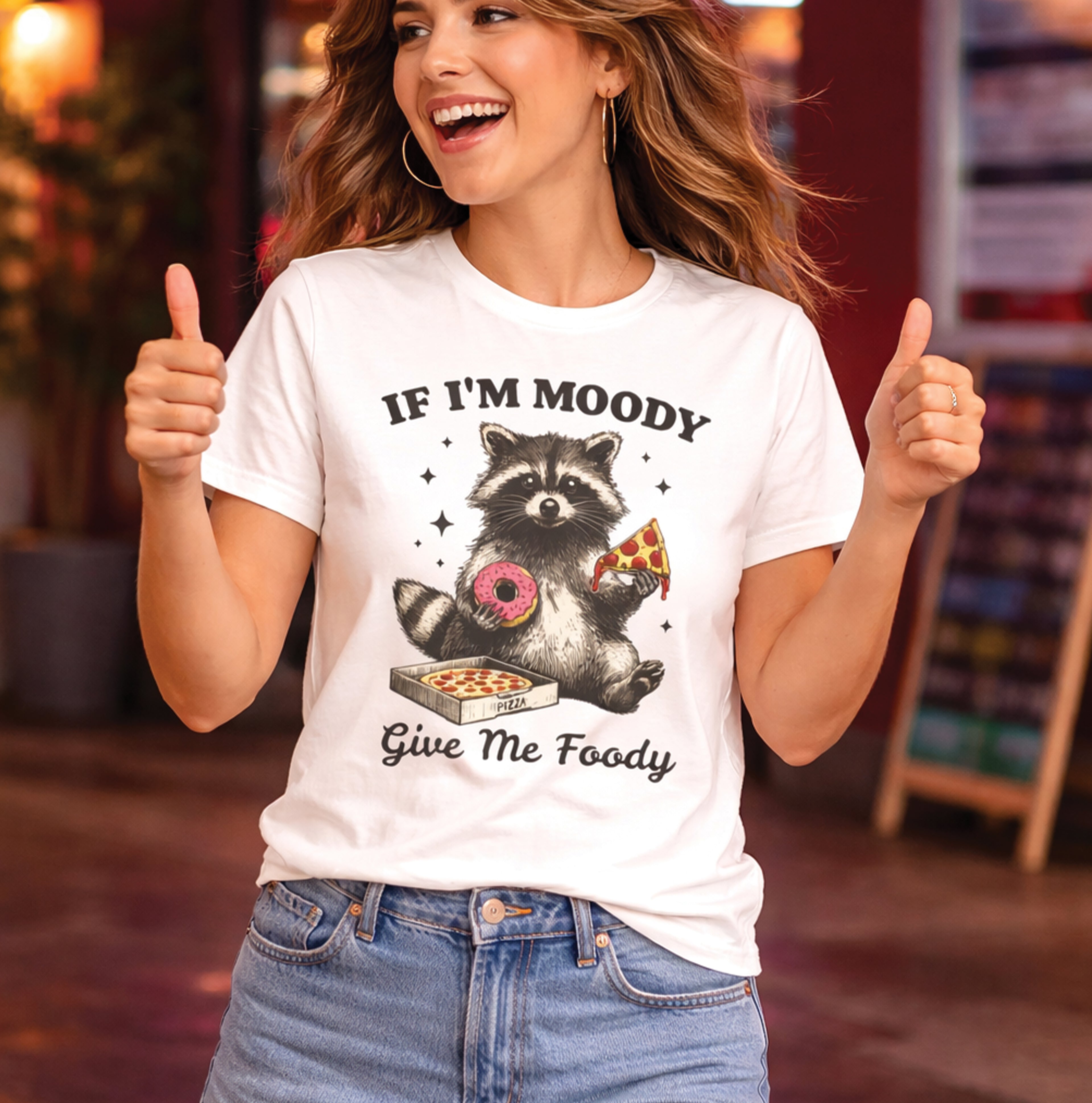 If I'm Moody Give Me Foody Unisex T-Shirt